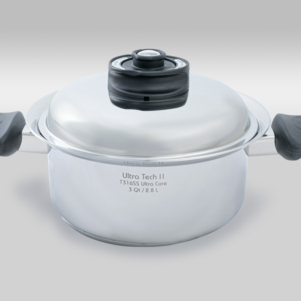Ultra Tech II 3 Quart Saucepan With Ultra Temp Cover