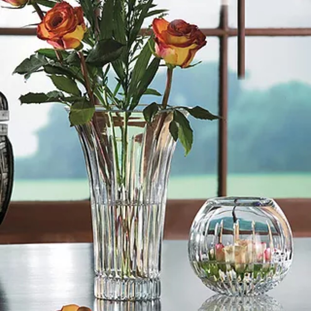 Crystal Rose Bowl 6”