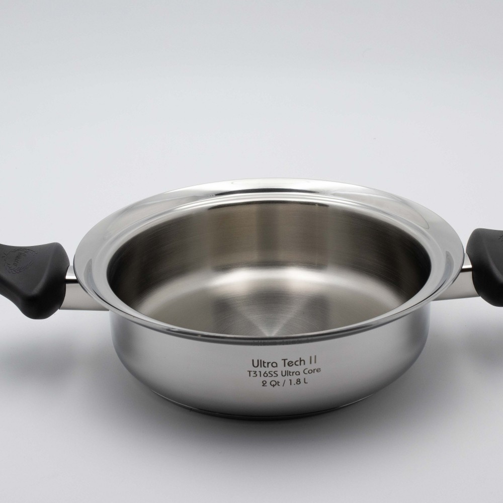 Ultra Tech II 1 Quart Saucepan With Ultra Temp Cover view 2